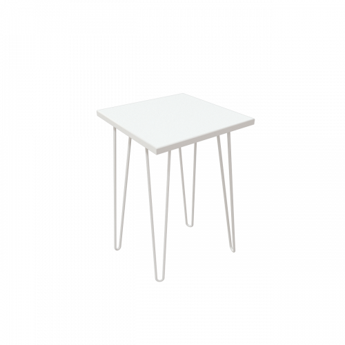 Фото журнальний столик DiPortes stol-spektr-szh-15-belyj-glyanec-kvadrat-belye-nozhki колір: , ціна, опис, разміри — інтернет-магазин меблів в Києві