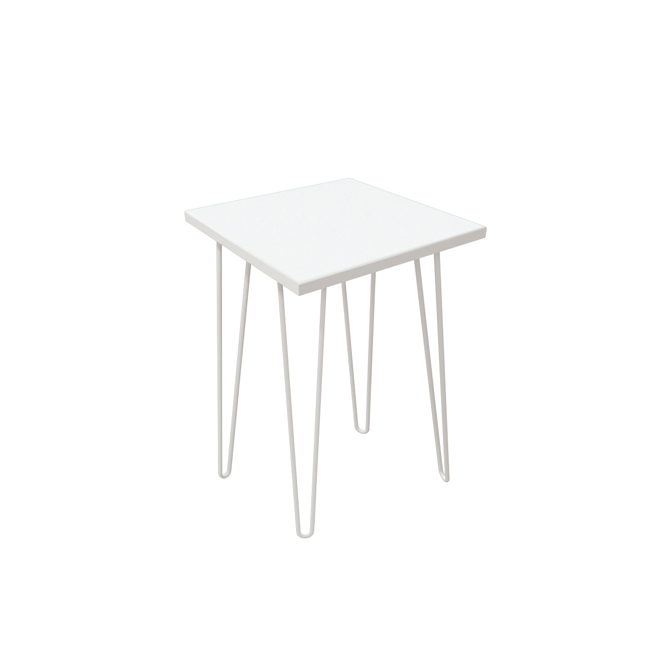 Фото журнальний столик DiPortes stol-spektr-szh-15-belyj-matovyj-kvadrat-belye-nozhki колір: , ціна, опис, разміри — інтернет-магазин меблів в Києві