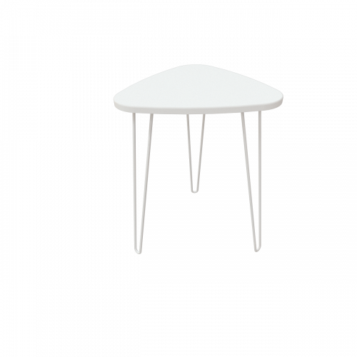 Фото журнальний столик DiPortes stol-spektr-szh-16-belyj-matovyj-figurnyj-belye-nozhki колір: , ціна, опис, разміри — інтернет-магазин меблів в Києві