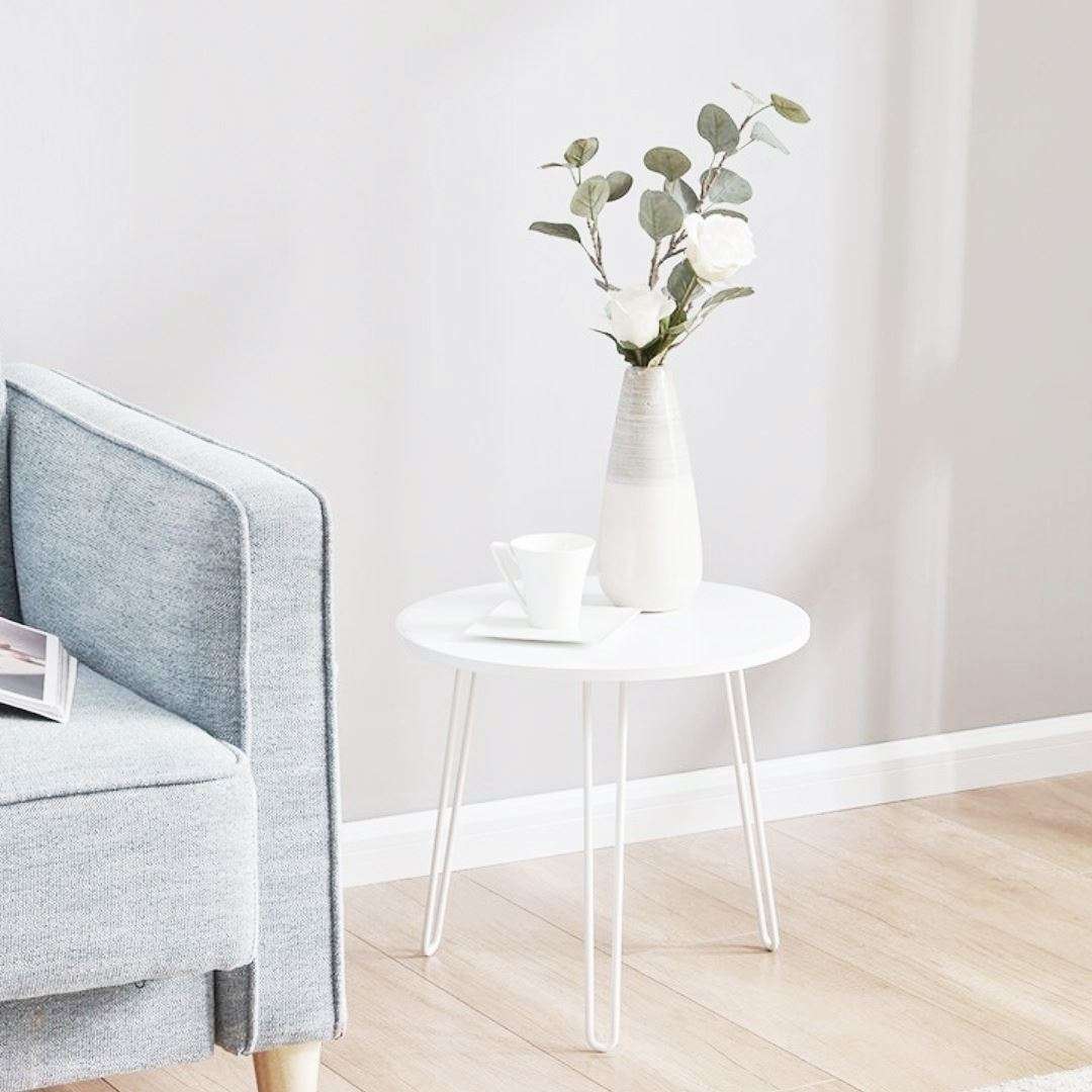 Фото журнальний столик DiPortes stol-spektr-szh-10-belye-matovyj-belye-nozhki колір: , ціна, опис, разміри — інтернет-магазин меблів в Києві