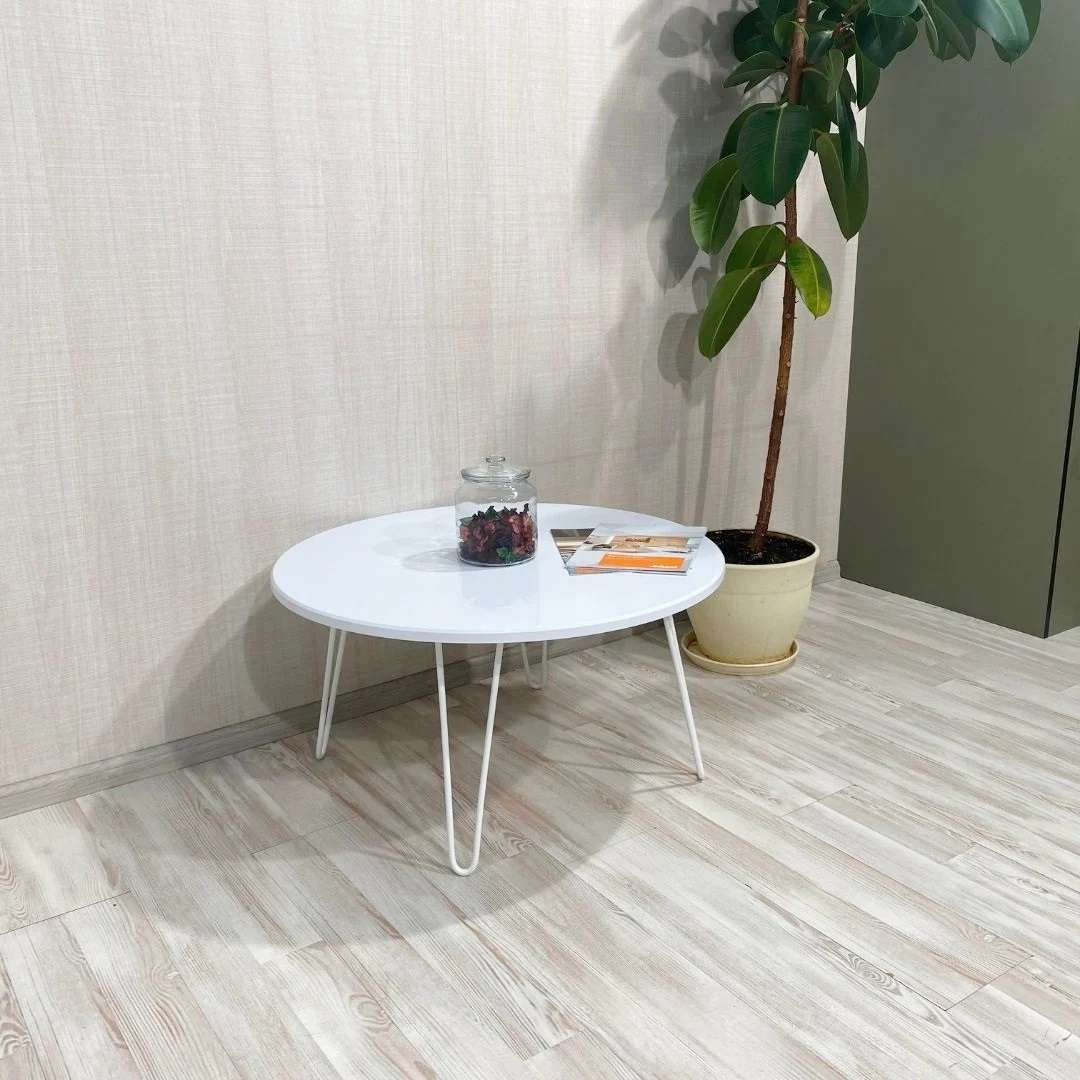 Фото журнальний столик DiPortes stol-spektr-szh-5-matovyj-belye колір: , ціна, опис, разміри — інтернет-магазин меблів в Києві