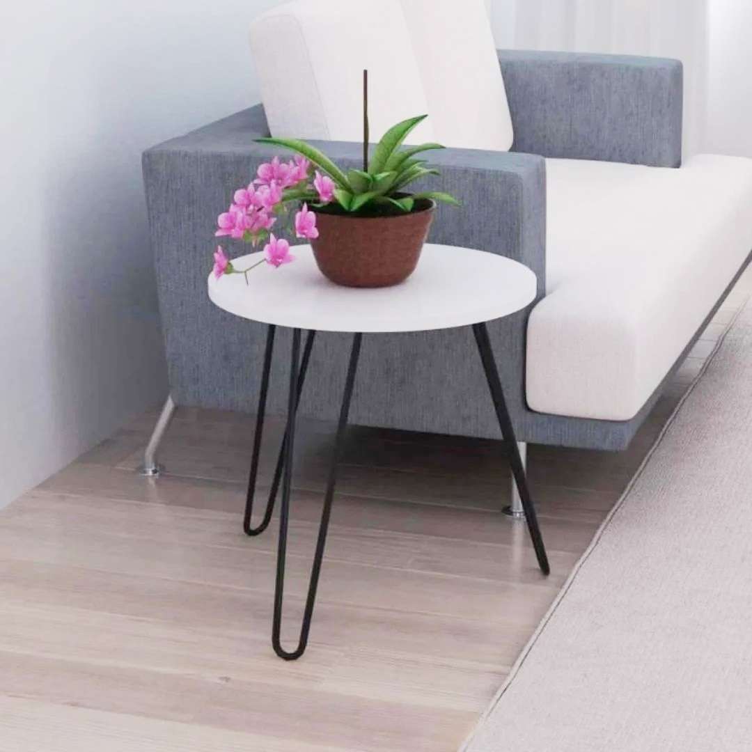 Фото журнальний столик DiPortes stol-spektr-szh-8-belyj-matovyj-chernye-nozhki колір: , ціна, опис, разміри — інтернет-магазин меблів в Києві