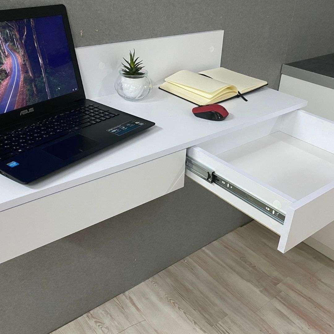 Фото комп'ютерний стіл DiPortes kompyuternyj-stol-navesnoj-vt-351-belyj колір: , ціна, опис, разміри — інтернет-магазин меблів в Києві