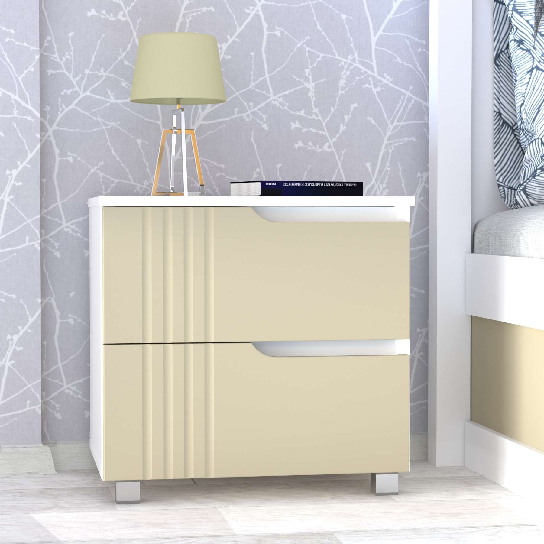 Фото тумбочка DiPortes tumba-portlend-k-25-pesochnyj-soft колір: , ціна, опис, разміри — інтернет-магазин меблів в Києві