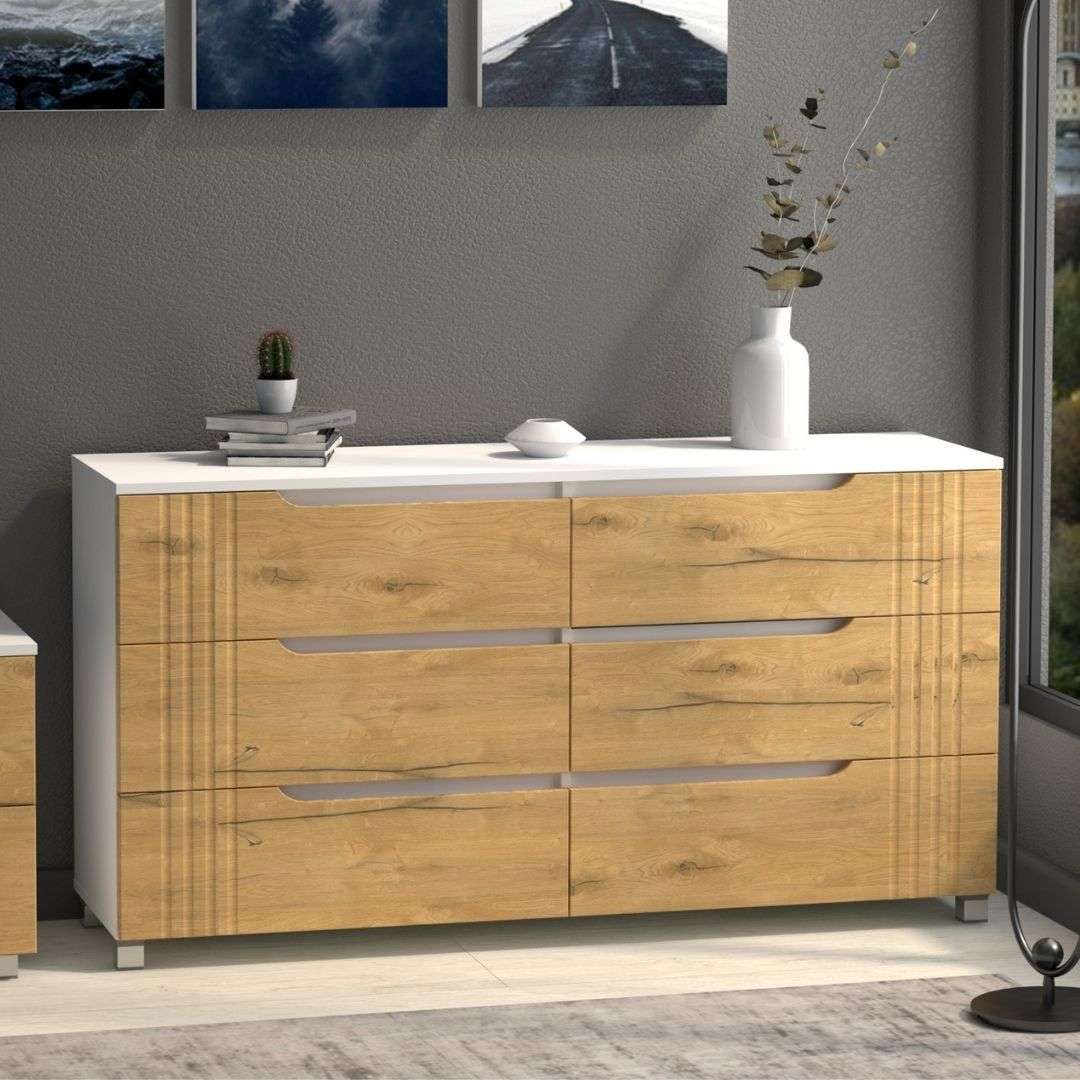 Фото комод DiPortes komod-portlend-k-307-dub-kanadskij колір: , ціна, опис, разміри — інтернет-магазин меблів в Києві