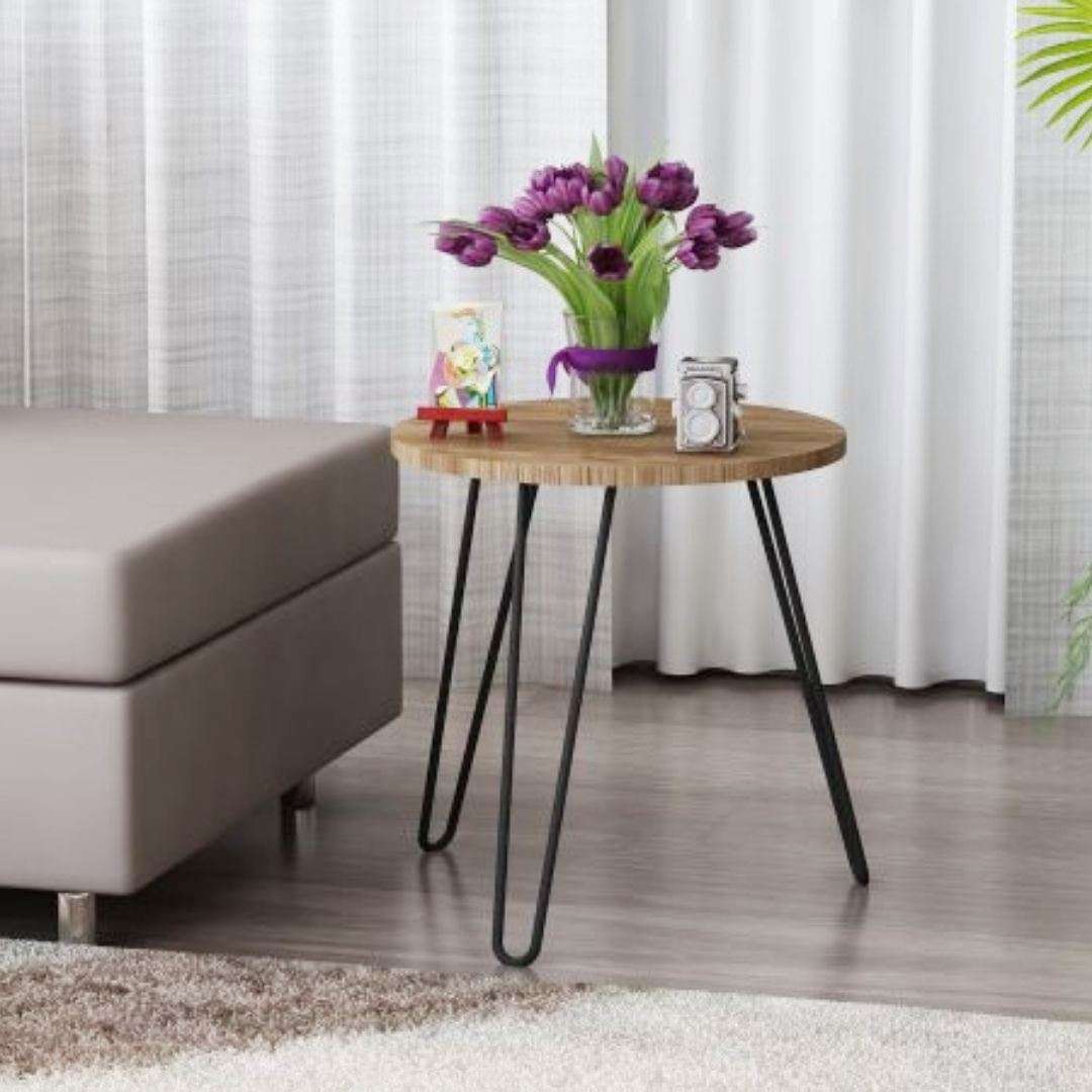 Фото журнальний столик DiPortes stol-zhurnalnyj-loft-kruglyj-kd-1 колір: , ціна, опис, разміри — інтернет-магазин меблів в Києві