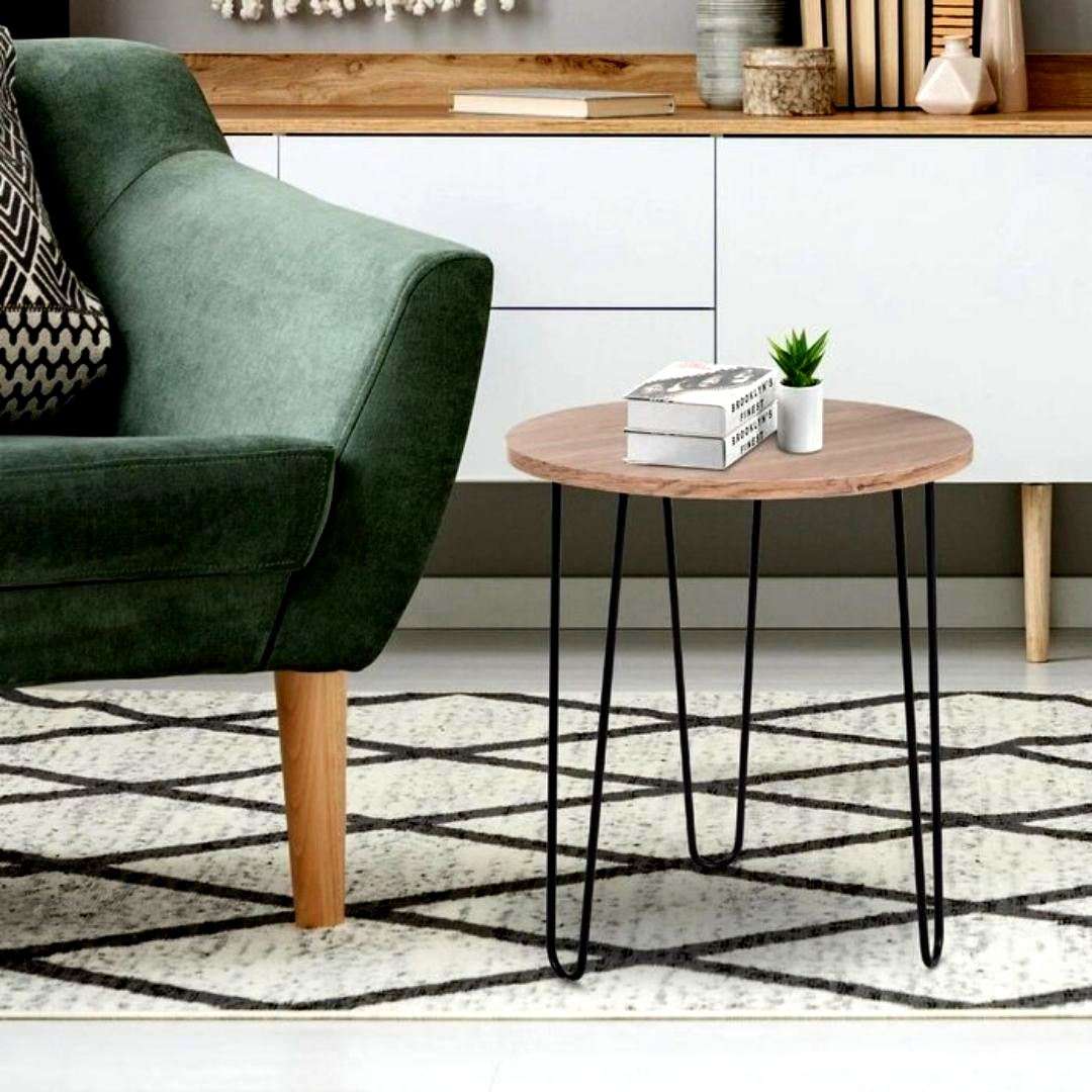 Фото журнальний столик DiPortes stol-zhurnalnyj-loft-kruglyj-kd-2 колір: , ціна, опис, разміри — інтернет-магазин меблів в Києві