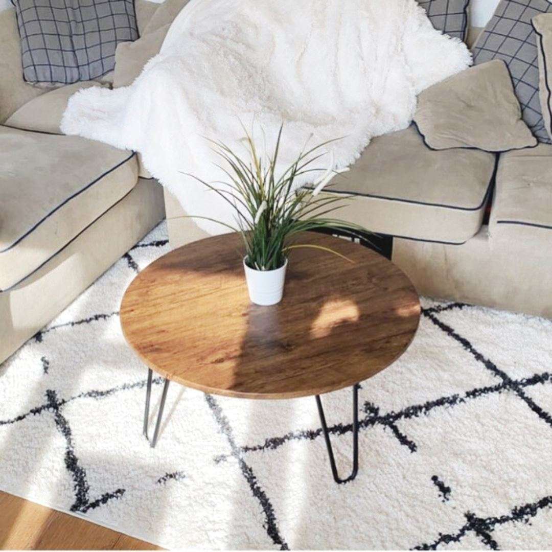 Фото журнальний столик DiPortes stol-zhurnalnyj-loft-kruglyj-kd-4 колір: , ціна, опис, разміри — інтернет-магазин меблів в Києві