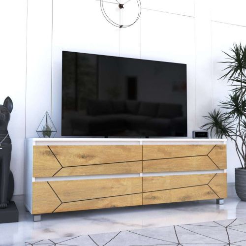 Фото комод DiPortes komod-milos-k-207-belyj-kanadskij-chernaya колір: , ціна, опис, разміри — інтернет-магазин меблів в Києві