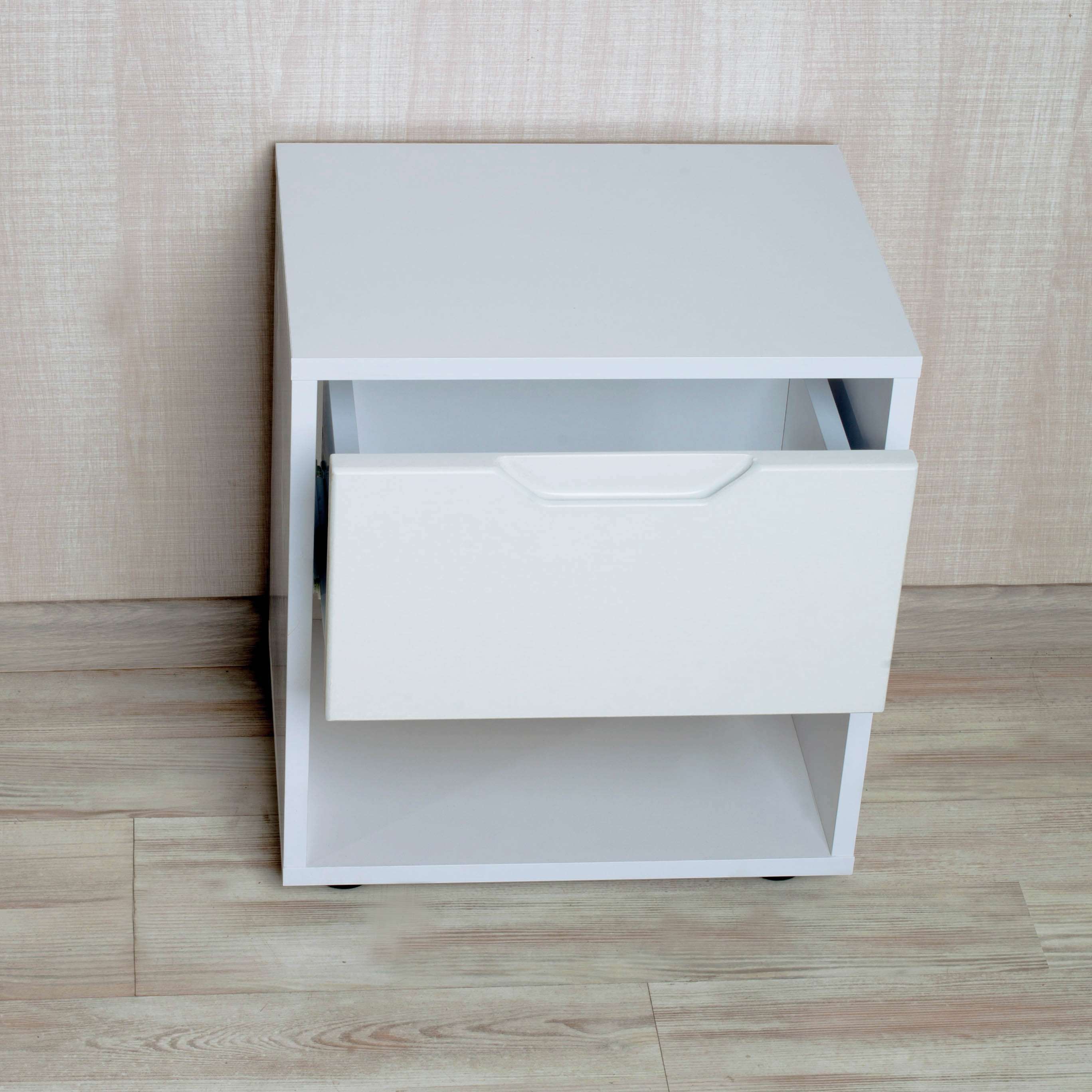 Фото тумбочка DiPortes kt-411-belaya колір: , ціна, опис, разміри — інтернет-магазин меблів в Києві